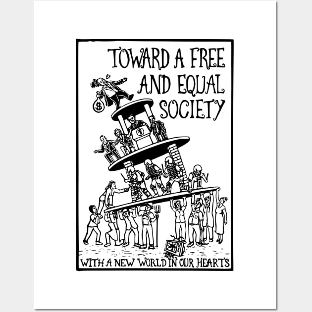 Socialist Series: Towards Socialism (Equal Society) Wall Art by Jarecrow 